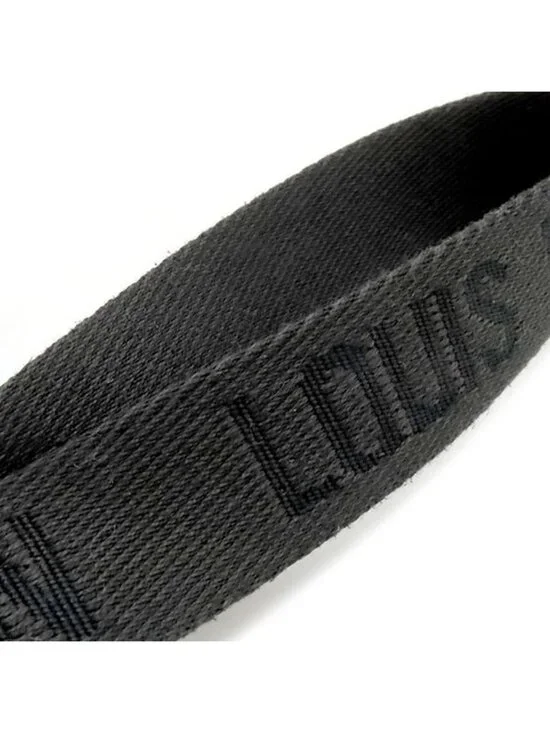 Louis Vuitton Shoulder Bag Aerogram Phone Pouch Grain Leather Black Matte - Picture 11 of 12